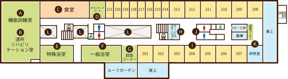 回生園2階